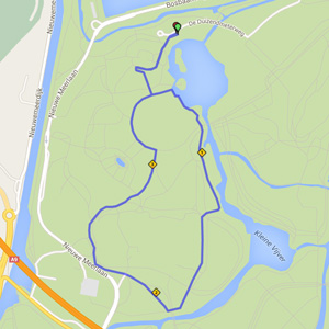 Grote Vijver - Kleine Vijver - Grote Speelweide